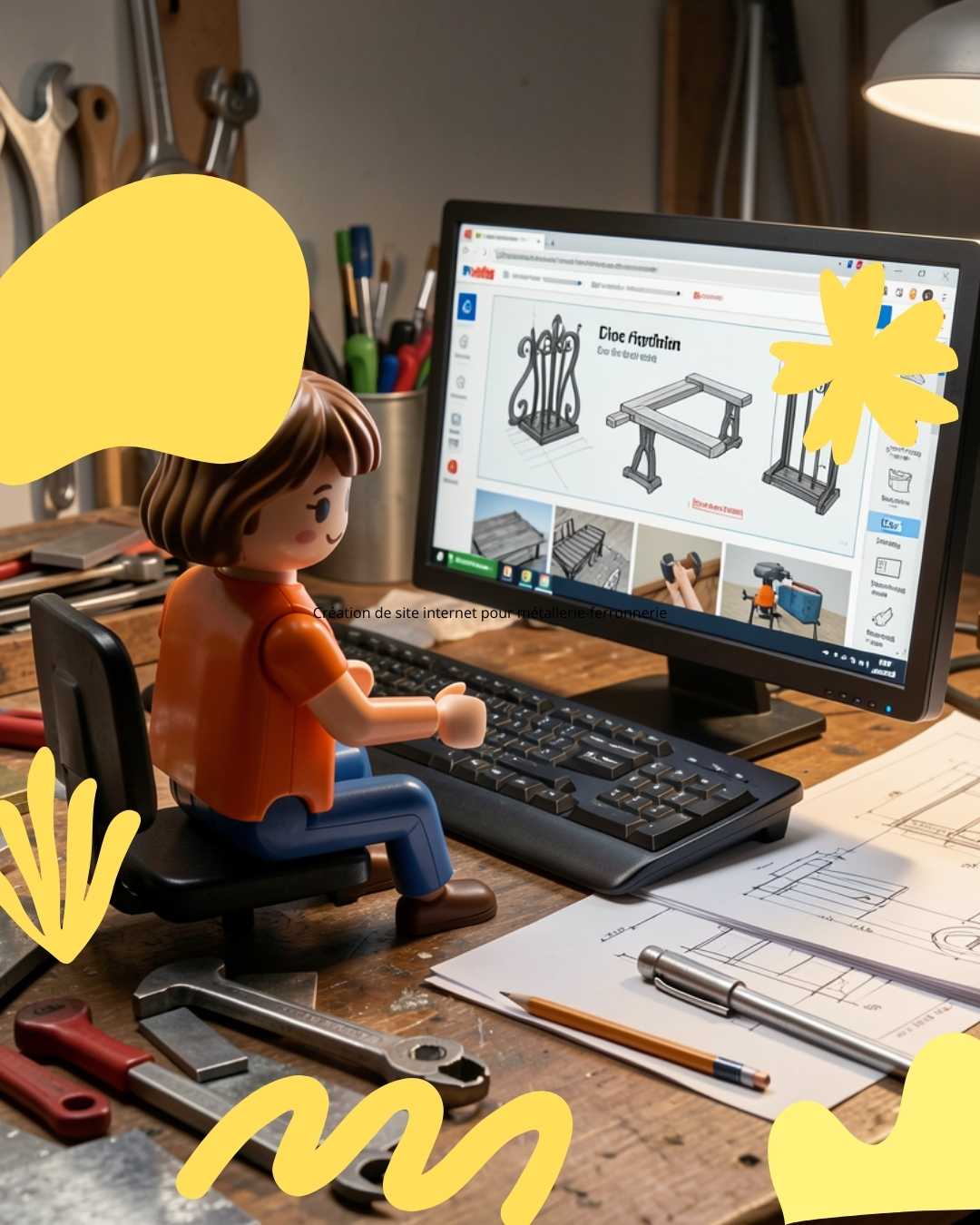 Création de site internet pour métallerie-ferronnerie , Occitanie